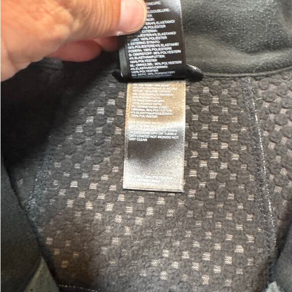 THE NORTH FACE Shellrock Jacket Mens Medium;  Black, Gray & Blue - Picture 13 of 13